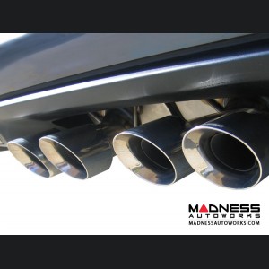 Chevrolet Corvette Exhaust System - Corsa Performance - C6 Z06 - Twin Pro Sport Series - Axle Back